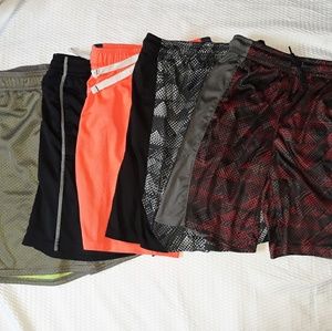 Boys 5 Pair Bundle Basketball Shorts +Free Gift
